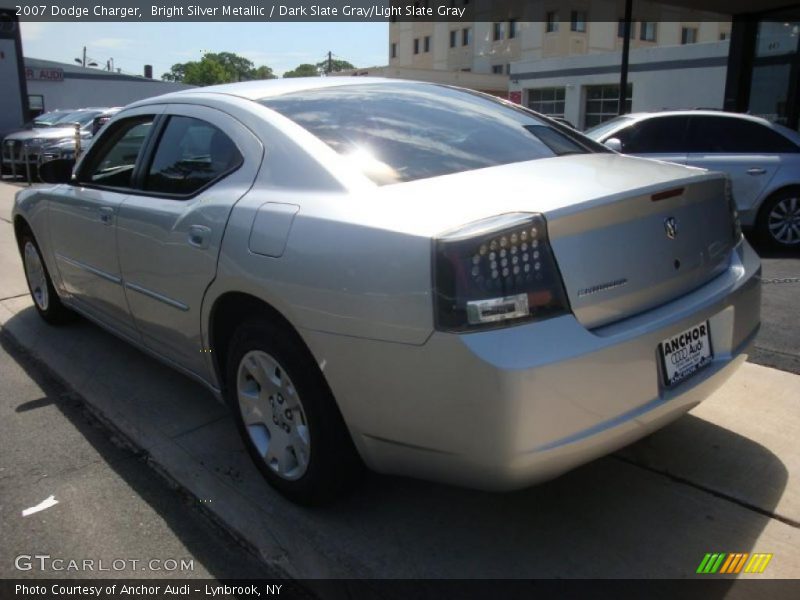 Bright Silver Metallic / Dark Slate Gray/Light Slate Gray 2007 Dodge Charger