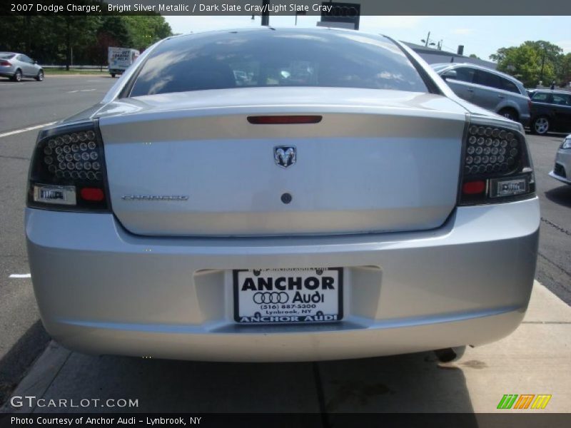 Bright Silver Metallic / Dark Slate Gray/Light Slate Gray 2007 Dodge Charger