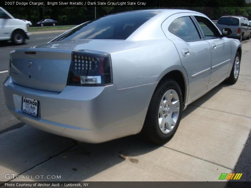 Bright Silver Metallic / Dark Slate Gray/Light Slate Gray 2007 Dodge Charger