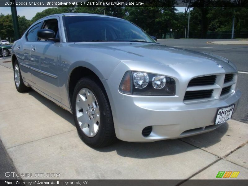 Bright Silver Metallic / Dark Slate Gray/Light Slate Gray 2007 Dodge Charger