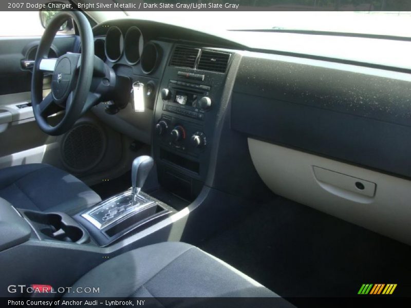 Bright Silver Metallic / Dark Slate Gray/Light Slate Gray 2007 Dodge Charger