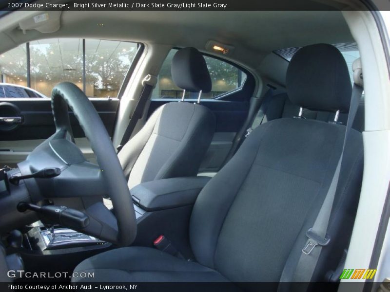 Bright Silver Metallic / Dark Slate Gray/Light Slate Gray 2007 Dodge Charger