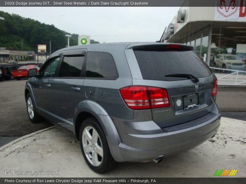 Silver Steel Metallic / Dark Slate Gray/Light Graystone 2009 Dodge Journey SXT
