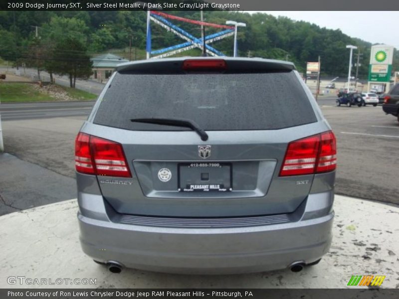 Silver Steel Metallic / Dark Slate Gray/Light Graystone 2009 Dodge Journey SXT