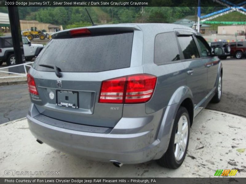 Silver Steel Metallic / Dark Slate Gray/Light Graystone 2009 Dodge Journey SXT