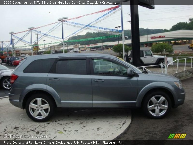 Silver Steel Metallic / Dark Slate Gray/Light Graystone 2009 Dodge Journey SXT