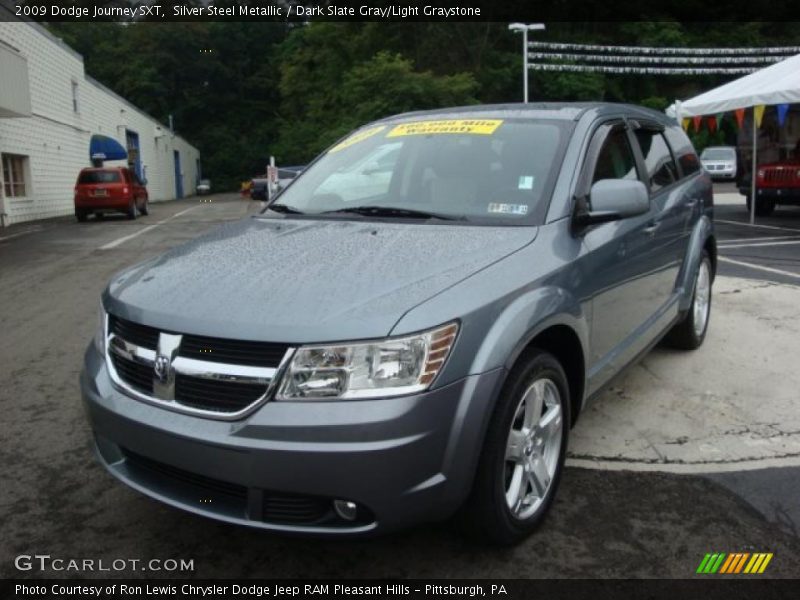 Silver Steel Metallic / Dark Slate Gray/Light Graystone 2009 Dodge Journey SXT
