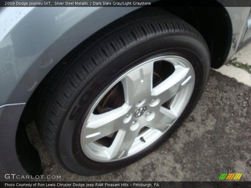Silver Steel Metallic / Dark Slate Gray/Light Graystone 2009 Dodge Journey SXT