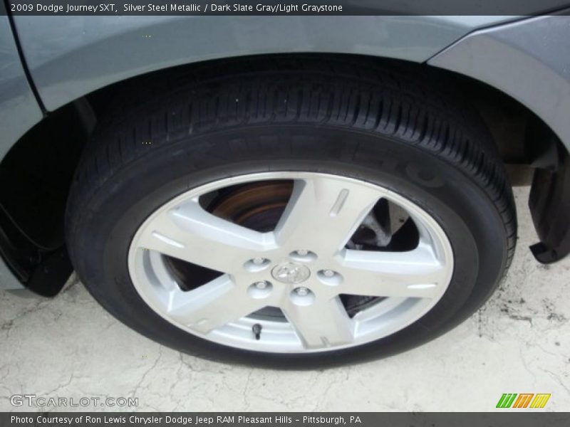 Silver Steel Metallic / Dark Slate Gray/Light Graystone 2009 Dodge Journey SXT