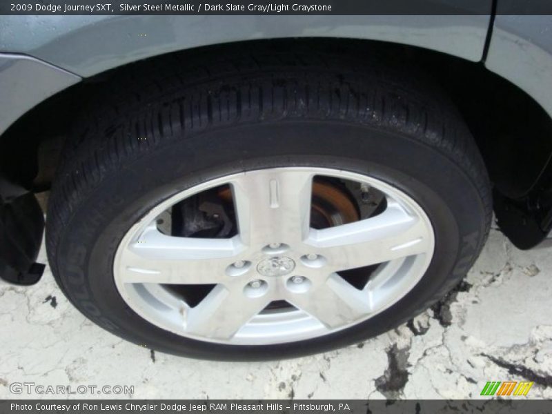 Silver Steel Metallic / Dark Slate Gray/Light Graystone 2009 Dodge Journey SXT