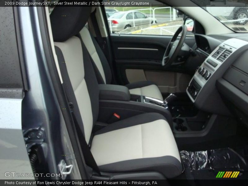 Silver Steel Metallic / Dark Slate Gray/Light Graystone 2009 Dodge Journey SXT