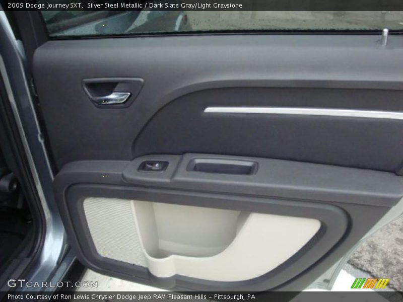 Silver Steel Metallic / Dark Slate Gray/Light Graystone 2009 Dodge Journey SXT