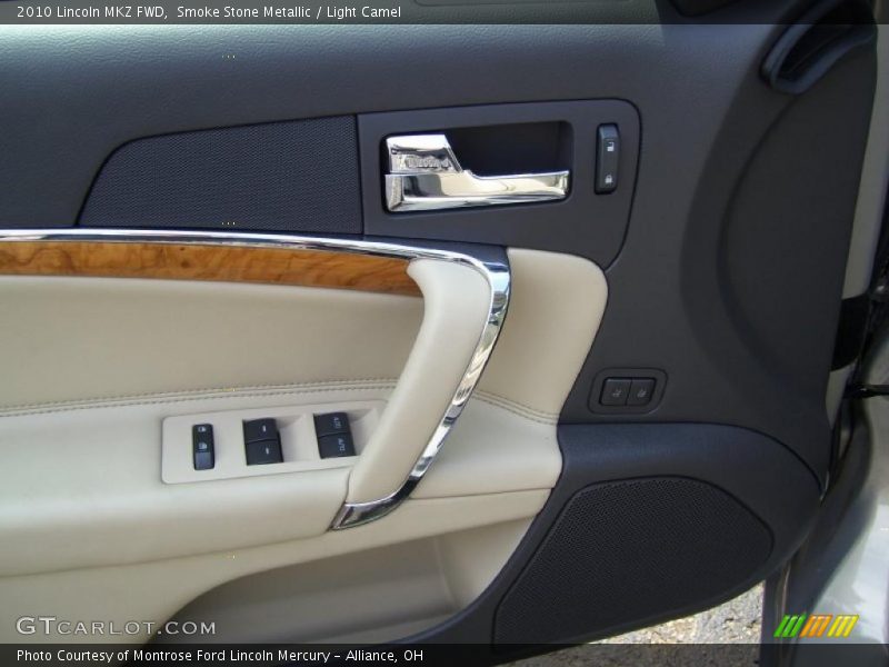Smoke Stone Metallic / Light Camel 2010 Lincoln MKZ FWD