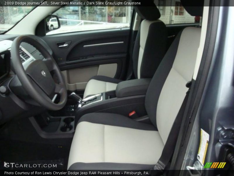Silver Steel Metallic / Dark Slate Gray/Light Graystone 2009 Dodge Journey SXT