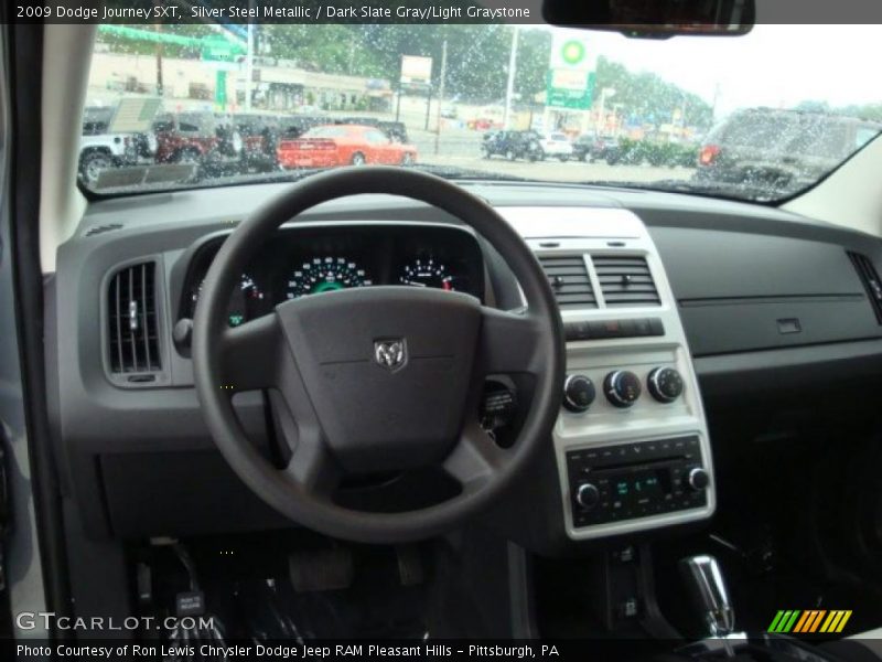 Silver Steel Metallic / Dark Slate Gray/Light Graystone 2009 Dodge Journey SXT