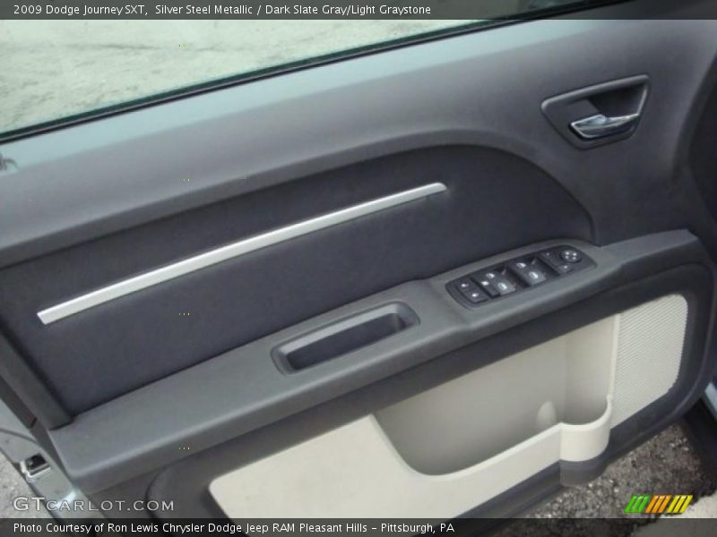 Silver Steel Metallic / Dark Slate Gray/Light Graystone 2009 Dodge Journey SXT