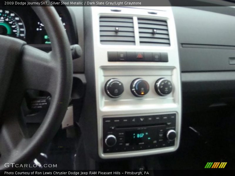 Silver Steel Metallic / Dark Slate Gray/Light Graystone 2009 Dodge Journey SXT