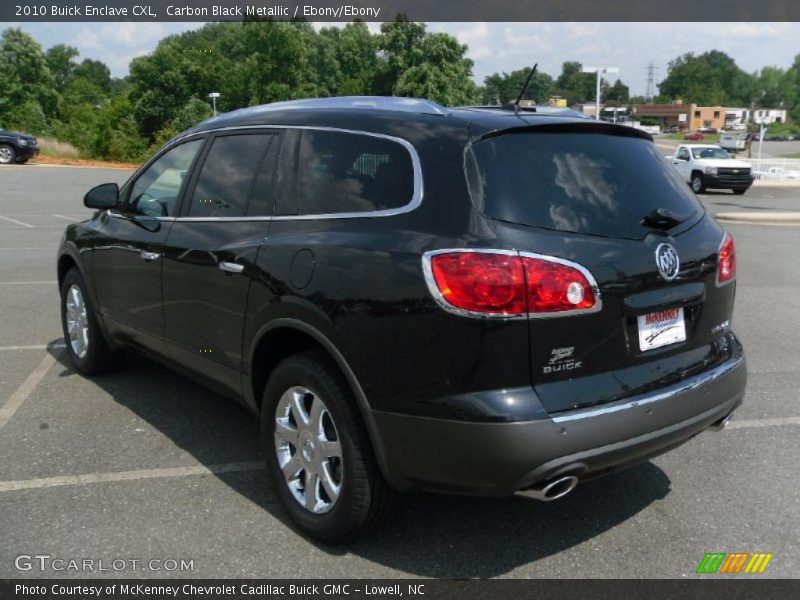 Carbon Black Metallic / Ebony/Ebony 2010 Buick Enclave CXL