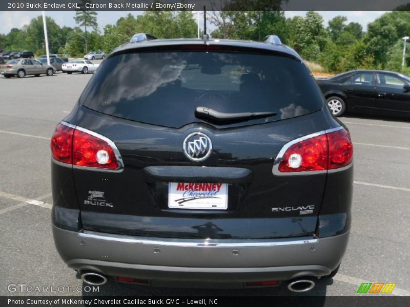 Carbon Black Metallic / Ebony/Ebony 2010 Buick Enclave CXL