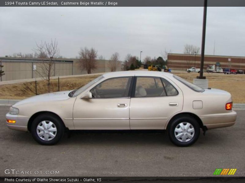 Cashmere Beige Metallic / Beige 1994 Toyota Camry LE Sedan