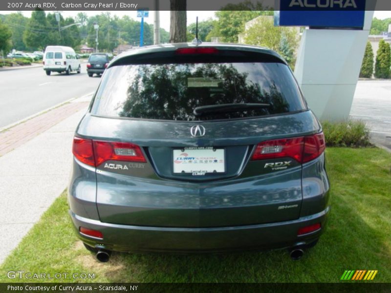Carbon Gray Pearl / Ebony 2007 Acura RDX