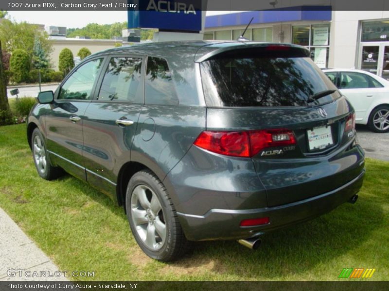 Carbon Gray Pearl / Ebony 2007 Acura RDX