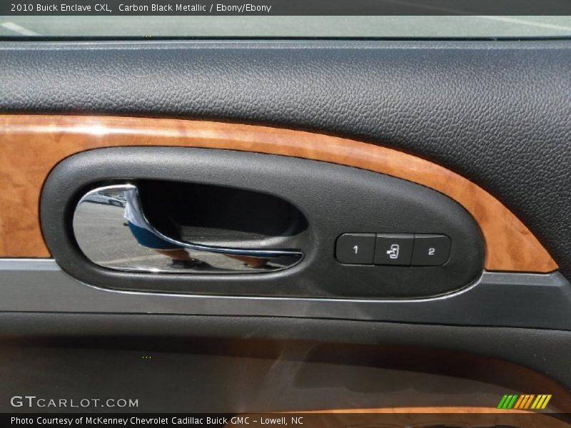 Carbon Black Metallic / Ebony/Ebony 2010 Buick Enclave CXL
