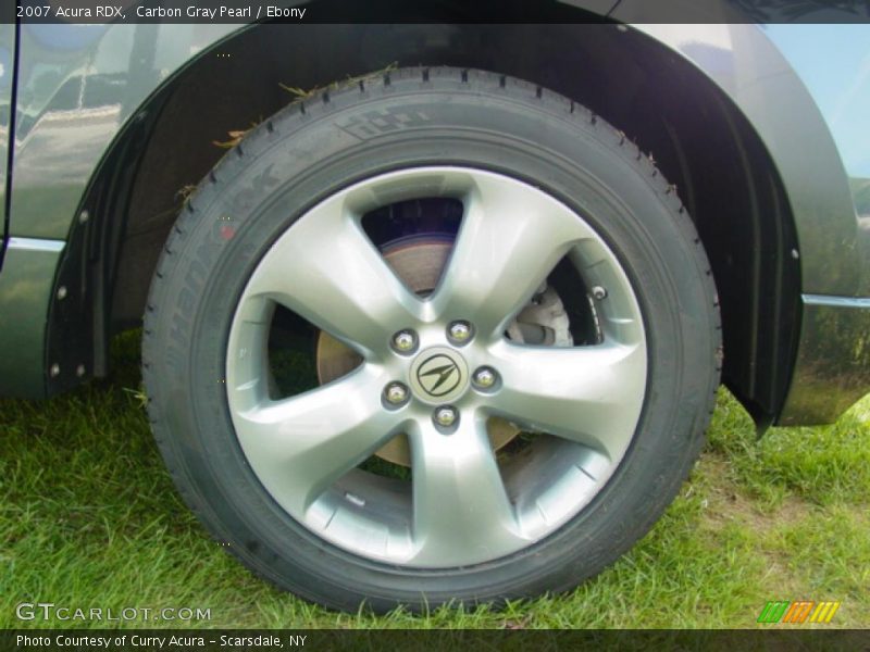 Carbon Gray Pearl / Ebony 2007 Acura RDX