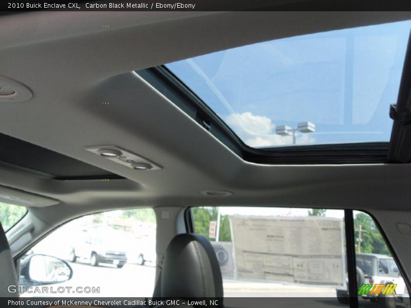 Carbon Black Metallic / Ebony/Ebony 2010 Buick Enclave CXL