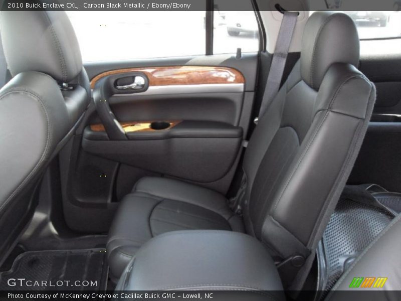Carbon Black Metallic / Ebony/Ebony 2010 Buick Enclave CXL