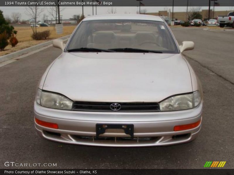 Cashmere Beige Metallic / Beige 1994 Toyota Camry LE Sedan