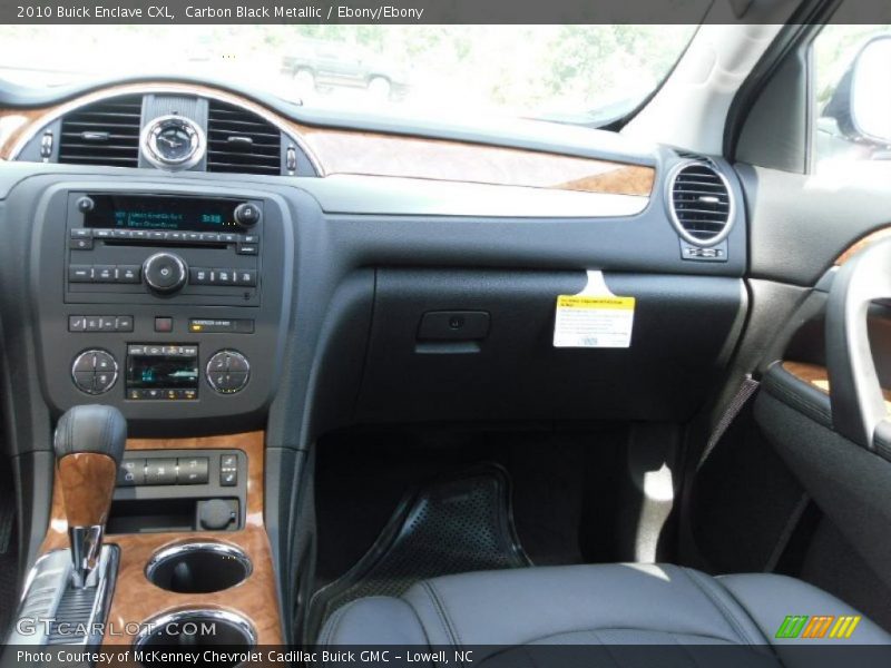 Carbon Black Metallic / Ebony/Ebony 2010 Buick Enclave CXL