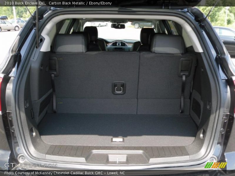 Carbon Black Metallic / Ebony/Ebony 2010 Buick Enclave CXL
