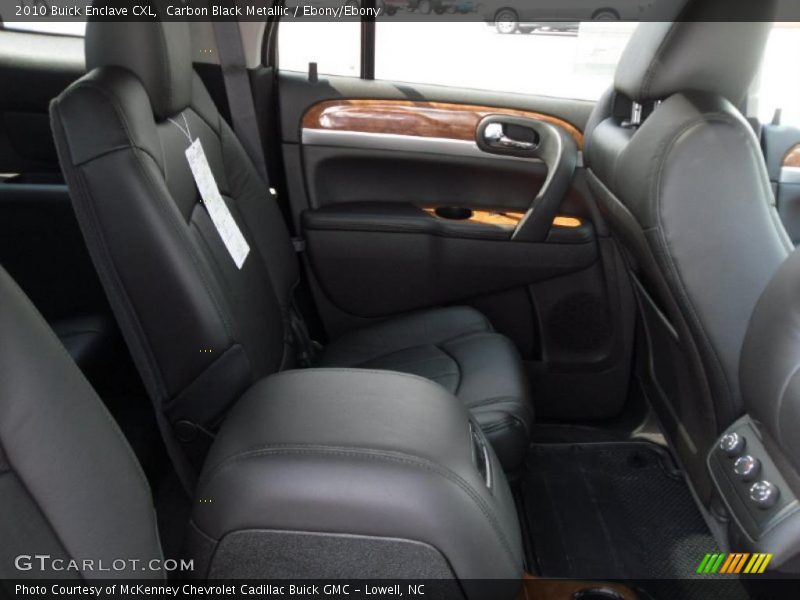 Carbon Black Metallic / Ebony/Ebony 2010 Buick Enclave CXL