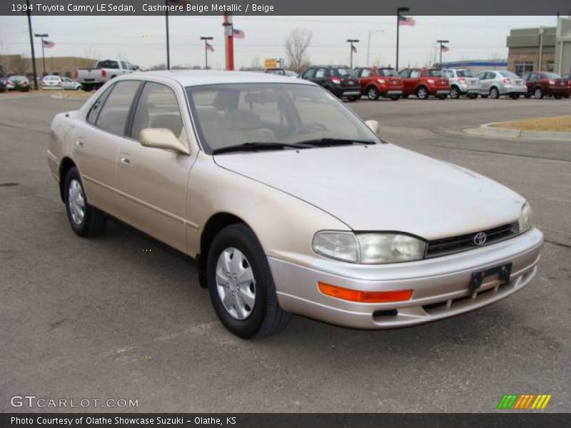 Cashmere Beige Metallic / Beige 1994 Toyota Camry LE Sedan