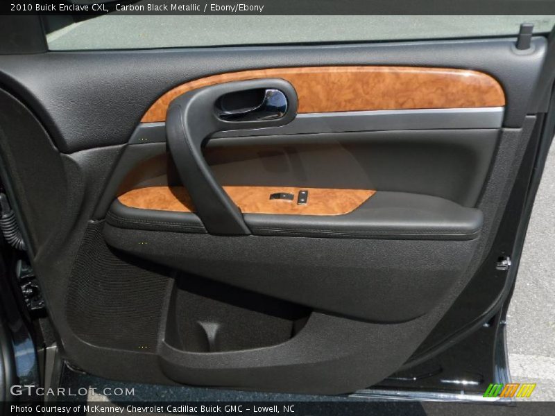 Carbon Black Metallic / Ebony/Ebony 2010 Buick Enclave CXL