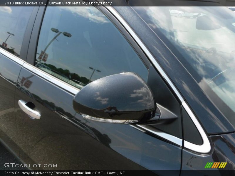Carbon Black Metallic / Ebony/Ebony 2010 Buick Enclave CXL