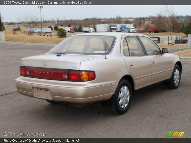 Cashmere Beige Metallic / Beige 1994 Toyota Camry LE Sedan