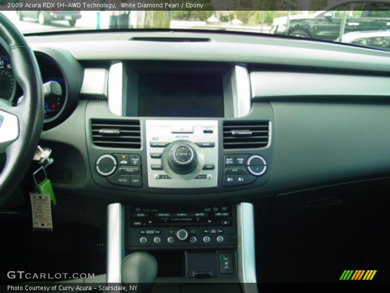 White Diamond Pearl / Ebony 2009 Acura RDX SH-AWD Technology