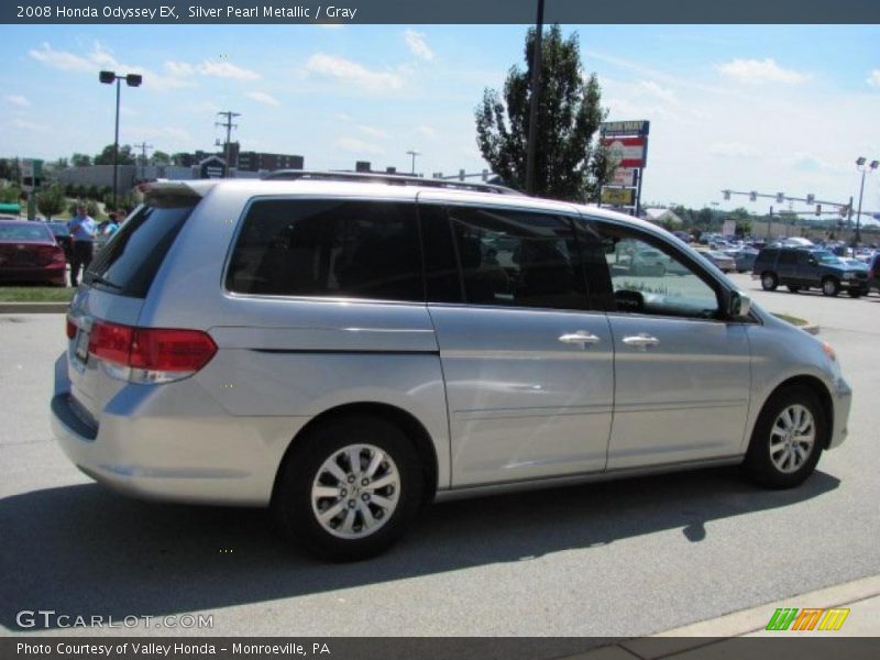 Silver Pearl Metallic / Gray 2008 Honda Odyssey EX