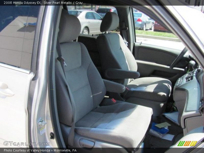 Silver Pearl Metallic / Gray 2008 Honda Odyssey EX