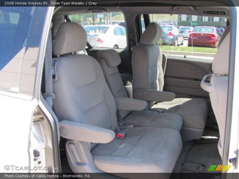 Silver Pearl Metallic / Gray 2008 Honda Odyssey EX