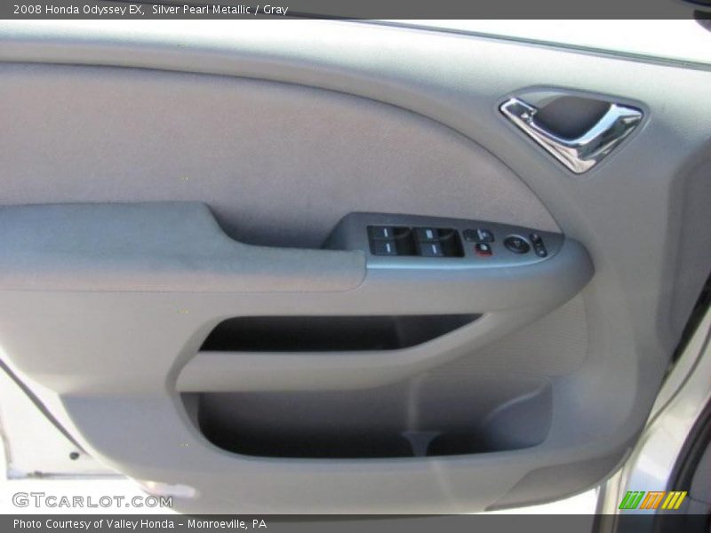 Silver Pearl Metallic / Gray 2008 Honda Odyssey EX