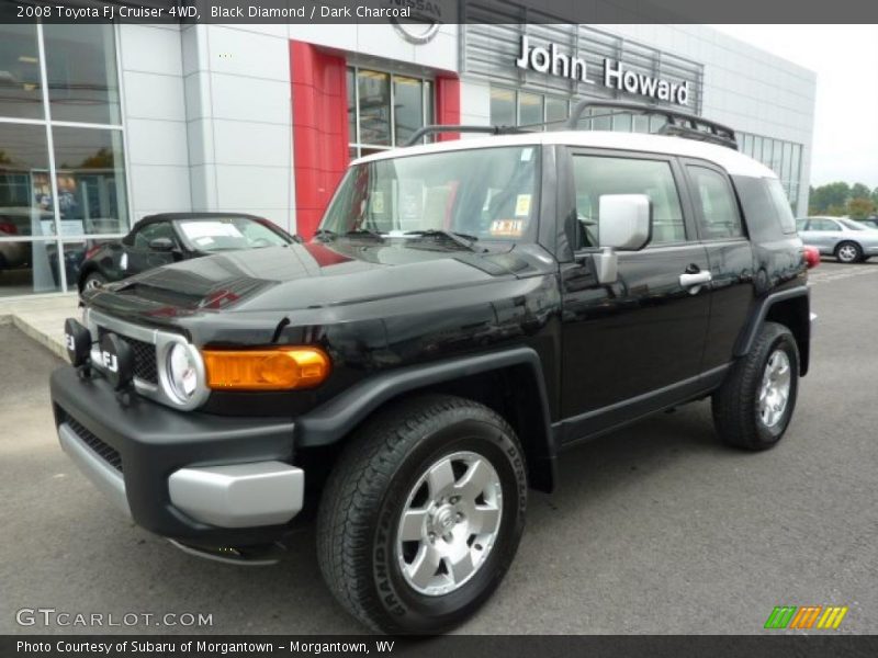 Black Diamond / Dark Charcoal 2008 Toyota FJ Cruiser 4WD