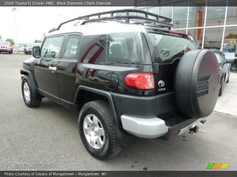 Black Diamond / Dark Charcoal 2008 Toyota FJ Cruiser 4WD