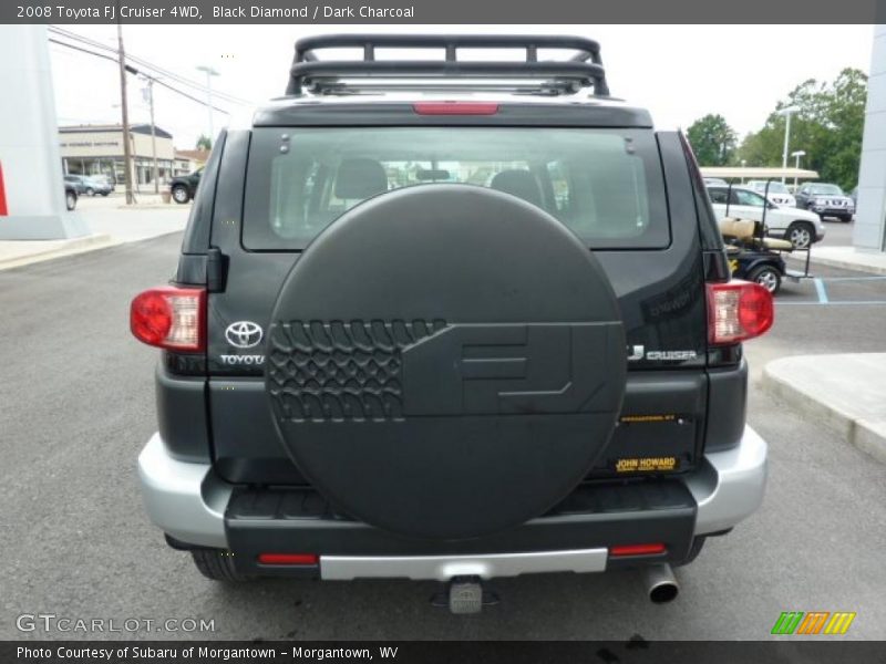Black Diamond / Dark Charcoal 2008 Toyota FJ Cruiser 4WD