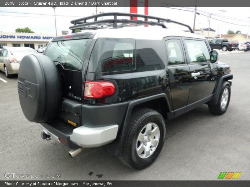 Black Diamond / Dark Charcoal 2008 Toyota FJ Cruiser 4WD