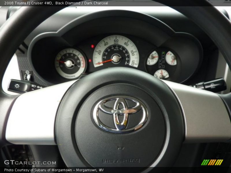 Black Diamond / Dark Charcoal 2008 Toyota FJ Cruiser 4WD