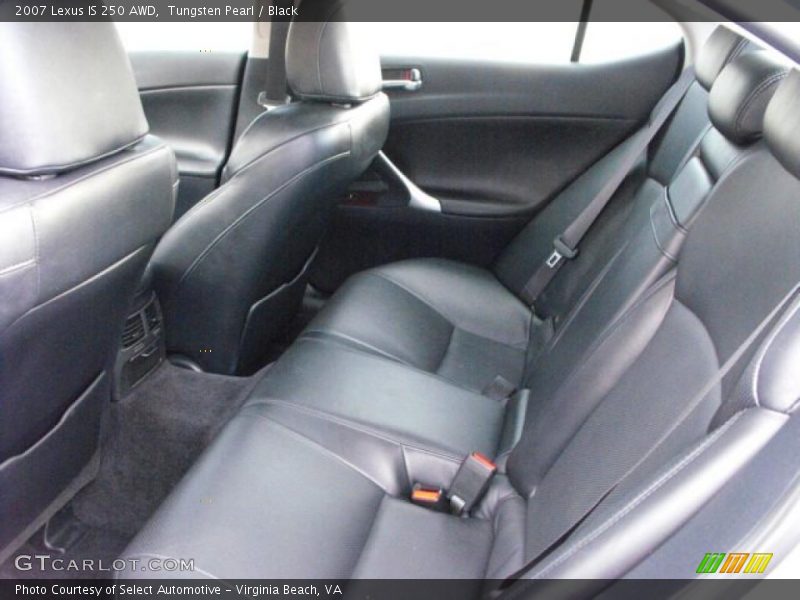 Tungsten Pearl / Black 2007 Lexus IS 250 AWD