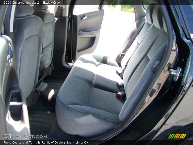 Black / Gray 2009 Chevrolet Impala LS